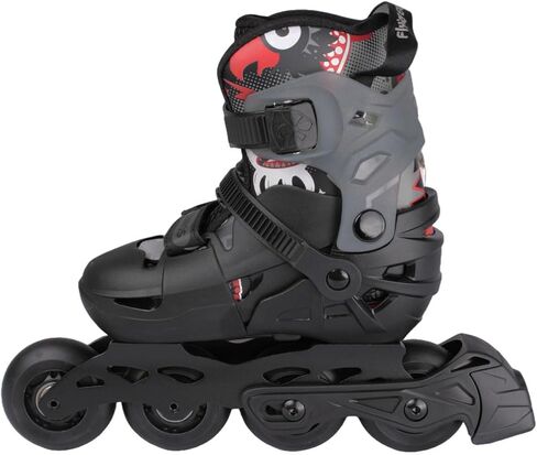 Flying Eagle L6 LUMOS JR. SKATES - الأطفال يضيءون شفرات الأسطوانة ، الزلاجات المضمنة القابلة للتعديل للأطفال RollerBlades Boys & Girls ، in Saudi Arabia
