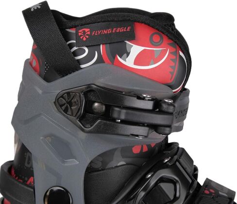 Flying Eagle L6 LUMOS JR. SKATES - الأطفال يضيءون شفرات الأسطوانة ، الزلاجات المضمنة القابلة للتعديل للأطفال RollerBlades Boys & Girls ، in Saudi Arabia