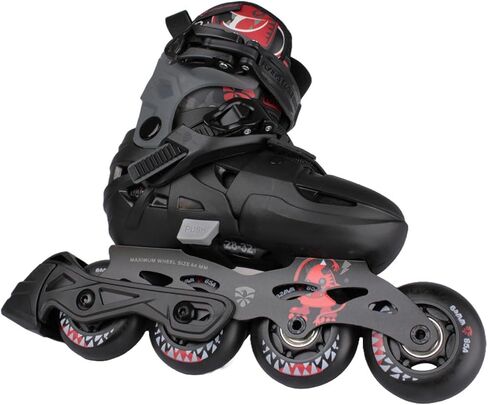 Flying Eagle L6 LUMOS JR. SKATES - الأطفال يضيءون شفرات الأسطوانة ، الزلاجات المضمنة القابلة للتعديل للأطفال RollerBlades Boys & Girls ، in Saudi Arabia