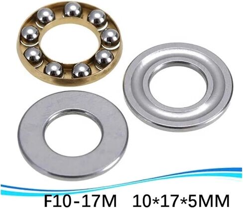 F10-17M Axial Ball Thrust Bearing 10mmx17mmx5mm F10-17 M 10 * 17 * 5 * Inch Bearing Steel Deep Groove Ra 0.8(ABEC-3) in Saudi Arabia