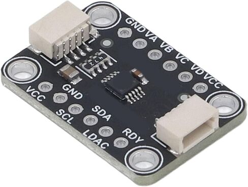 4 Way Digital Adalter Converter Quad DAC Board MCP4728 EEPROM STEMMA QT QWIIC I2C 4 CHANNELS 12-BIT 2.7V-5.5V PCB Mount in Saudi Arabia