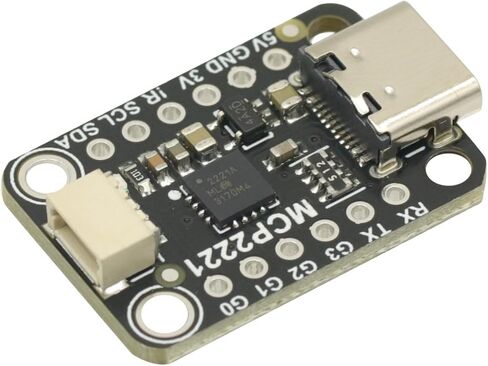 MCP2221A USB إلى GPIO ADC I2C وحدة التحويل النمطية من النوع C ، لوحة معالجة إشارة واجهة ، MCP2221A USB إلى GPIO ADC I2C in Saudi Arabia