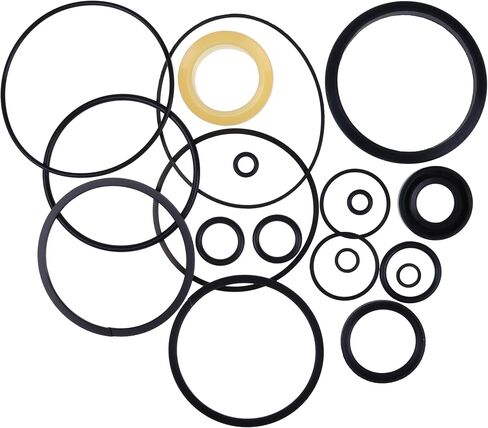 Power Steering Cylinder Seal Kit 830860M92 Compatible with Massey Ferguson 50 65 150 165 175 1125 1140 1145 1240 1250 1260 1433 1547 1552 1643 3165 in Saudi Arabia