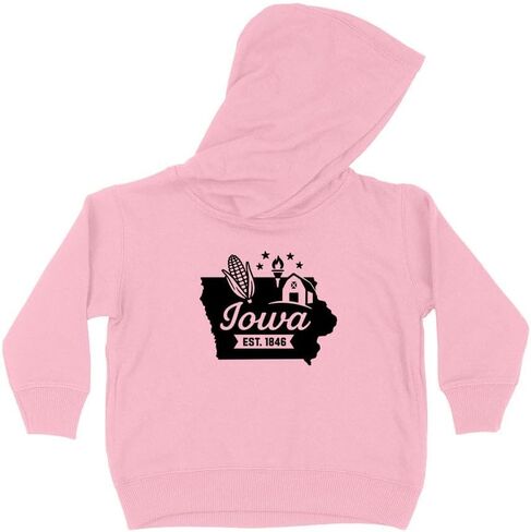 شكل الدولة ايوا كيدز هوديي قميص صغير in Kuwait