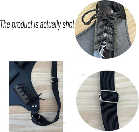 Medieval Adjustable Sword Holster With Back Holder For Cosplay - Features Sleek Sword Sheath And Backpack For Dual-Wielding With Twin Straps And Storage Bag in Saudi Arabia