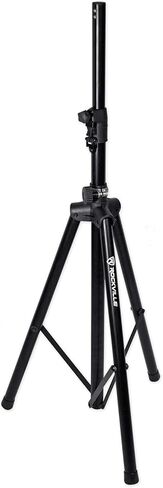2 Rockville DJ PA Tripod Speaker Stands+Bags, Hydraulic Air Auto Lift RVSS4AB in Saudi Arabia