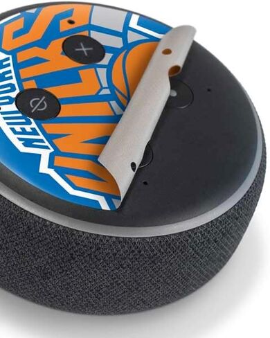 Skinit Decal Audio Skin Compatible with Amazon Echo Dot 3 - Officially Licensed NBA New York Knicks Large Logo Design in Saudi Arabia