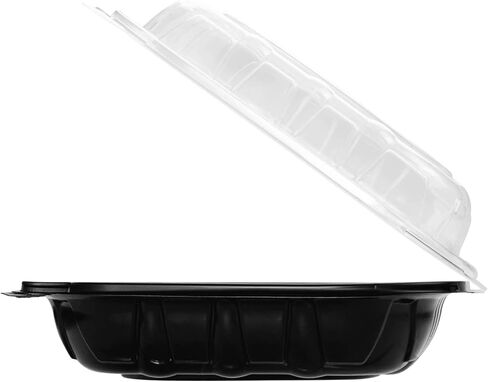Karat Premium PP Container ، قم بإخراج حاويات الطعام - CASE (9 "x9" ، مقصورة واحدة) in Saudi Arabia