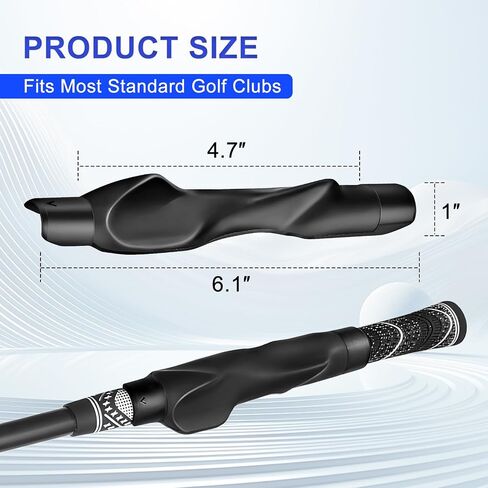 Golf Grip Trainer, Grip Trainer for Golf Clubs - Right Hand Golf Training Aid with Ergonomic Design, Corrects Golf Grip Posture and Improves Swing Accuracy in Saudi Arabia