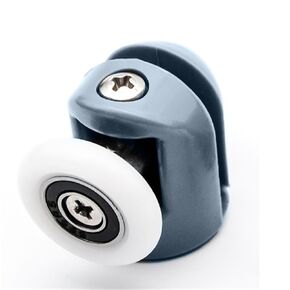 8pcs بكرات باب دش ، العدائين/العجلات/البكرات/أدلة 23 مم/25 ملم قطرها ، أجزاء استبدال الحمام DIY (23 ملم) in Kuwait