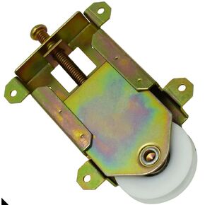 بكرات باب الشريحة ونافذة بكرة عجلة مقعرة 1-1/2 بوصة مرآة منزلق الأسطوانة التجميع محامل كرة الإسكان الصلب (6 مساءً) in Kuwait