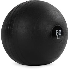Titan Fitness 60 LB Rubber Slam Ball, Dead Weight Ball Absorbs Impact, Minimal Bounce, Textured Surface for Strength and Conditioning, Slam Ball Exercises, Cardio Workouts, Full Body Workout in Kuwait