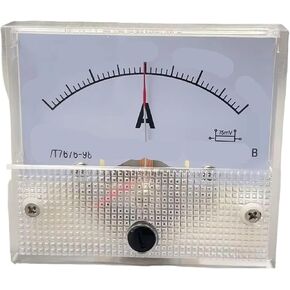 1PCS 85C1-+A Amperemeter DC/75MV 64 * 56 * 60MM (5-0-5A) in Saudi Arabia