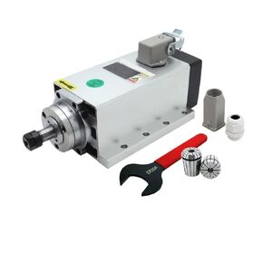 2.2KW محرك المغزل 110V / 220V ER20 400Hz 24000RPM + WER20A WRENCH + 2 PCS ER20 Chuck 1/2 Inv 10mm in Kuwait