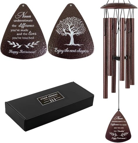 Retirement Gift for Woman Funny, 32" Wind Chimes Retired Gifts in Saudi Arabia