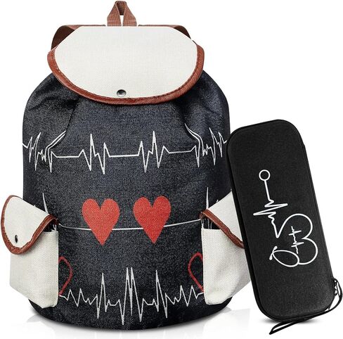 2 Pcs Nurse Backpack Bag and Stethoscope Case Nursing School Essentials Graduation Gifts 15. 4 Inch Laptop Nurse Accessories for CNA Doctor Working Travel in Saudi Arabia