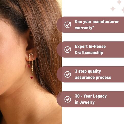 Tarinika Sterling Silver Starburst Moissanite Stud أقراط مطلية بالذهب للنساء المثاليين للمناسبات غير الرسمية هدية لها in Kuwait
