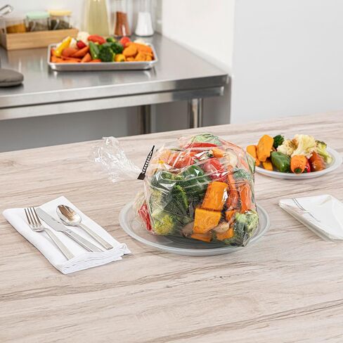 أكياس فرن من Restaurantionware-Fresh 17 × 14 بوصة ، 5 عدد ، مع أكياس الطهي العلاقات-لا تحتوي على BPA ، حقيبة متاح ، واضحة ، وذات صياغة للبلاستيك ، ومناسبة للدجاج واللحوم والدواجن والخضروات in Saudi Arabia