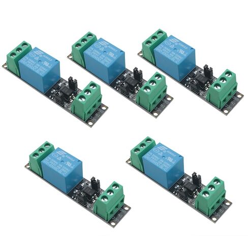 5PCS Single 3V Relay Isolated Drive Control Module High Level Driver Board Optical Coupler for Small Motor Start/Stop and Curtain Lifting in Saudi Arabia
