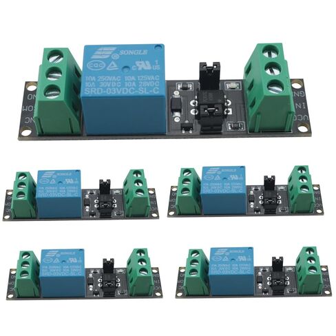 5PCS Single 3V Relay Isolated Drive Control Module High Level Driver Board Optical Coupler for Small Motor Start/Stop and Curtain Lifting in Saudi Arabia