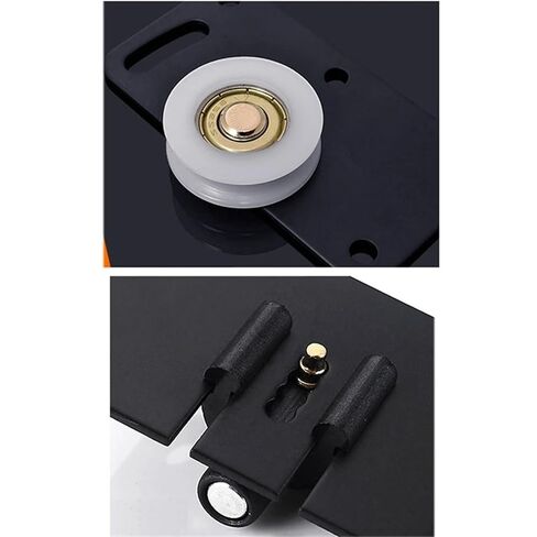 SV-4PCS/مجموعة حديدية خزانة الملابس الباب خزانة مجلس الوزراء مجلس الوزراء انزلاق الأسطوان in Kuwait