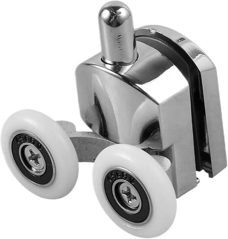 8Pcs 23mm Aluminum Alloy Top Shower Door Rollers Pulley Bathroom Sliding Glass Door Wheels Sliding Door Wheels Rollers Bathroom(16pcs) in Saudi Arabia