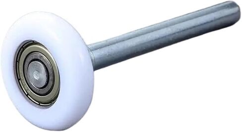 120mm Heavy Duty Nylon Garage Door Roller Wheel Ball Sealed Bearing with Stem Rotate Quiet Replacement Roller in Saudi Arabia