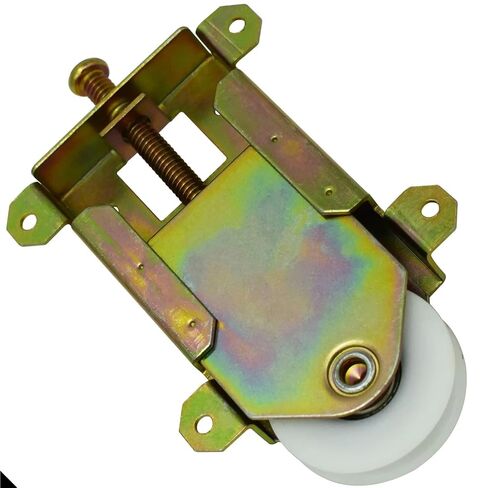 بكرات باب الشريحة ونافذة بكرة عجلة مقعرة 1-1/2 بوصة مرآة منزلق الأسطوانة التجميع محامل كرة الإسكان الصلب (6 مساءً) in Kuwait