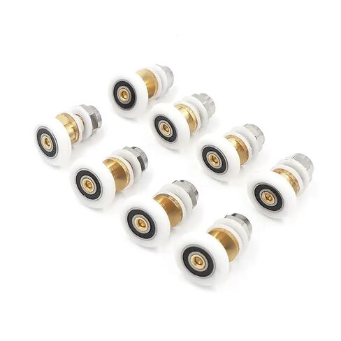 8 أجهزة كمبيوتر 20/33/22/27 مم قطر دش الزجاج المنزلق الباب معلق العجلة الأسطوانة الحمام انزلاق البكرات غريب الأطوار (23 مم) in Kuwait