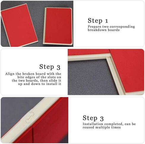 لوحة قابلة للتأمل للأطفال القابلة لإعادة الاستخدام ABS Eva Training Taekwondo Board Taekwondo Breaking Boards for Performance Morning Test Resbreakable Adults Training Arts Equipment in Kuwait