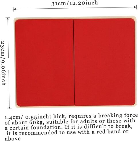 لوحة قابلة للتأمل للأطفال القابلة لإعادة الاستخدام ABS Eva Training Taekwondo Board Taekwondo Breaking Boards for Performance Morning Test Resbreakable Adults Training Arts Equipment in Kuwait
