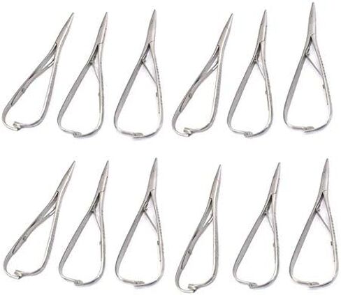 الجراحة عبر الإنترنت Mathieu الرباط المرن Pliers 5.5 "أدوات الأسنان تقويم الأسنان ، 12 قطعة in Saudi Arabia