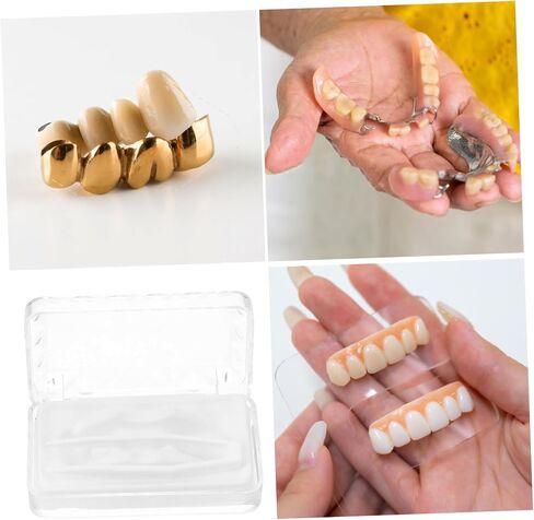 2pcs حالة أسنان محمولة الحافلة دائمة التجنيب صندوق أنيقة لتحويلات التجنيب لأقواس مرتديها يرتدون مقاومة للخدش مقاومة in Saudi Arabia