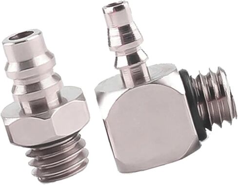 5Pcs Male Thread Mini Pneumatic Pipe Connector M3 M4 M5 M6 Screw Through Quick Fitting Fast Twist Joint Air Tube OD 3mm 4mm 6mm(PL6-M5) in Saudi Arabia
