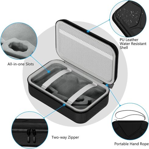 Osmo Mobile 7P Carry Case – Portable Hard Shell Travel Storage Bag for DJI Osmo Mobile 7/7P Gimbal Stabilizer & Accessories (Grey) in Saudi Arabia