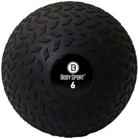 Body Sport Slam Ball with Tread Surface, Versatile, Workout Training, Strength Building, Improve Muscle Mass in Kuwait