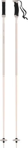 Atomic Women's 1 Pair of All-Mountain Ski Poles, Aluminium, Cloud W, White/Black, 120 cm in Saudi Arabia