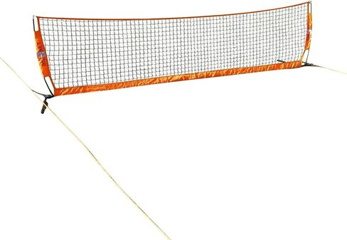 Bownet Field Barrier Net لكرة القدم أو التنس مع مرساة الرمال وحقيبة السفر (كرة القدم أو شبكة التنس) in Saudi Arabia
