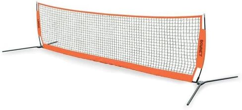 Bownet Field Barrier Net لكرة القدم أو التنس مع مرساة الرمال وحقيبة السفر (كرة القدم أو شبكة التنس) in Saudi Arabia