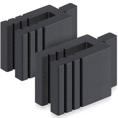 2500 Pcs 1/16" x 3-1/2" Stack Shims Bulk Stackable Black Shims for Windows & Doors in Kuwait