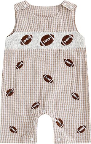BemeyourBBs Newborn Baby Boy Romper Sleeveless Jumpsuit One Piece Outfit Overall Summer Clothes in Saudi Arabia