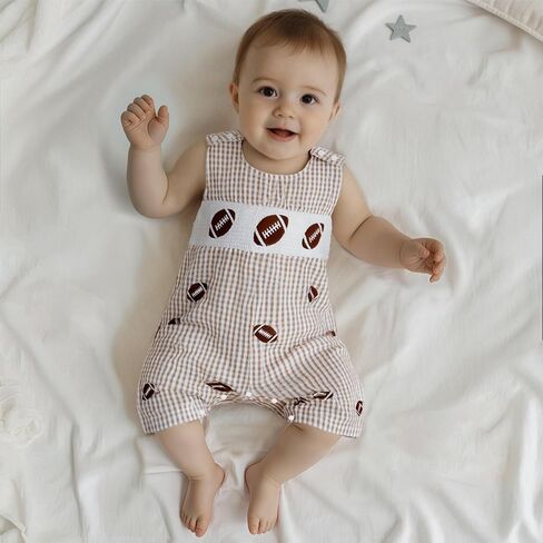 BemeyourBBs Newborn Baby Boy Romper Sleeveless Jumpsuit One Piece Outfit Overall Summer Clothes in Saudi Arabia