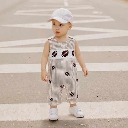 BemeyourBBs Newborn Baby Boy Romper Sleeveless Jumpsuit One Piece Outfit Overall Summer Clothes in Saudi Arabia
