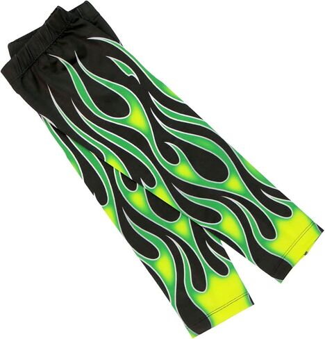 جلود ساخنة ARM1006 Flames Green Arm Sleeve in Saudi Arabia