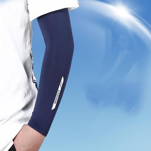 Inogih Summer UV-SUN-CENTERCESTER-ARM-ARM-ARM SLEEVES ، SPORTS SILK SILK SILK SUN-Block-Arm-Armves for Men Women in Saudi Arabia