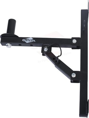 Griffin PA مكبر صوت حائط جبل Mount Brackets 2-Pack (All-Steel Pro Edition)-حامل قطب مكبر صوت 35 مم-تأمين دبوس قفل و 3 تعديلات إمالة المستوى الأفقي-على مراقبة Stage Studio Monitor in Saudi Arabia