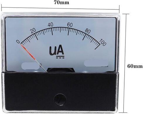 DH-670 Ammeter 60x70mm (500UA) in Kuwait