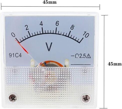 91C4-V DC Voltmeter 45mmmx45mm (20V) in Saudi Arabia