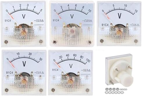 91C4-V DC Voltmeter 45mmmx45mm (20V) in Saudi Arabia