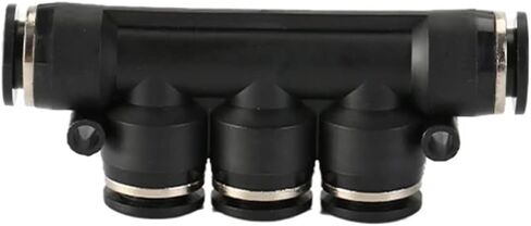 Pneumatic Fitting Pipe Connector Quick Release Coupling 4-12mm PU PV PE HVFF PY Tube Connectors 1Pcs(PM,8MM) in Saudi Arabia